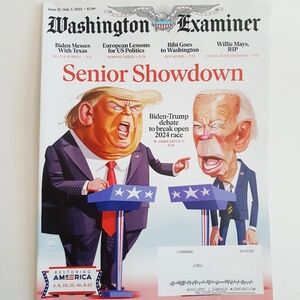 Washington Examiner Magazine June 25, 2024 Senior Showdown Biden Trump Debate